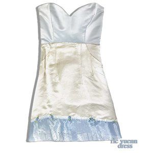 Ric Yuenn Satin Mini Dress